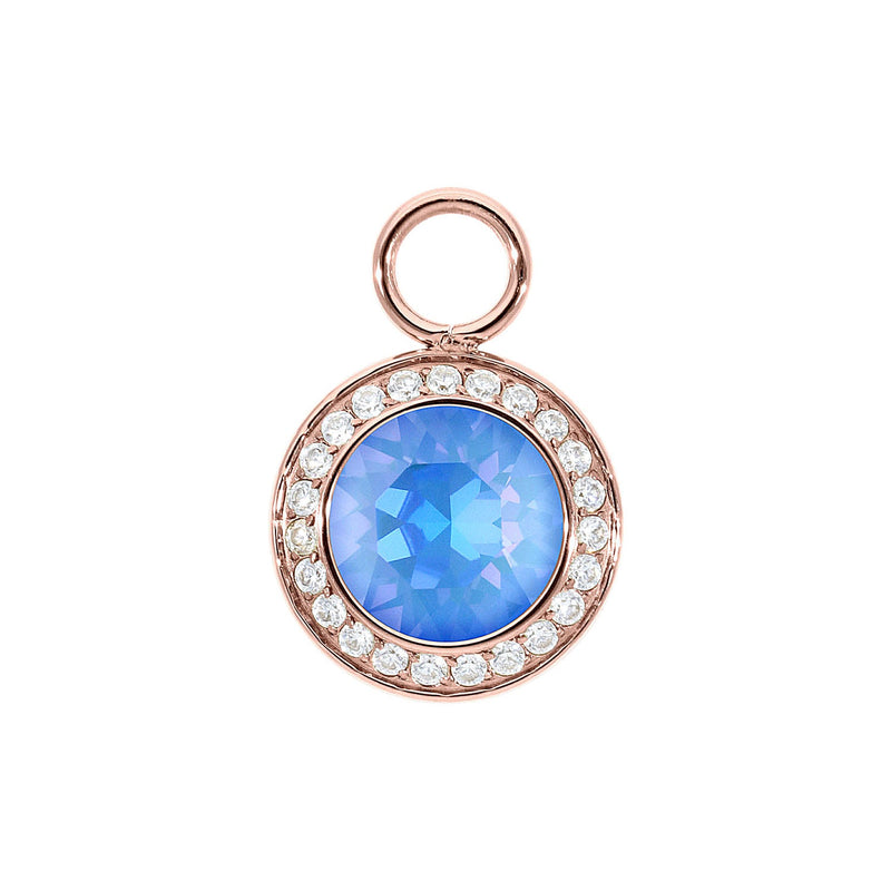 Tondo Deluxe Charm 0.51" - Rose Gold