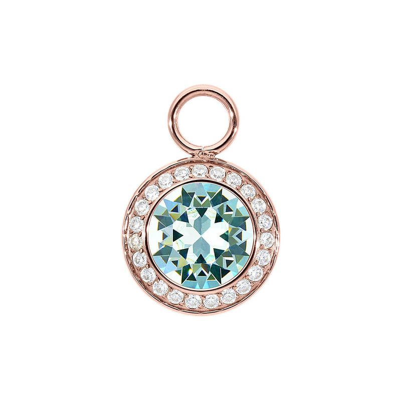 Tondo Deluxe Charm 0.51" - Rose Gold