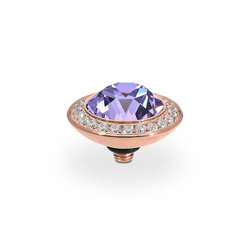 Tondo Deluxe Top 0.51" - Rose Gold Violet