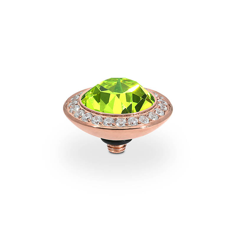 Tondo Deluxe Top 0.51" - Rose Gold Citrus Green