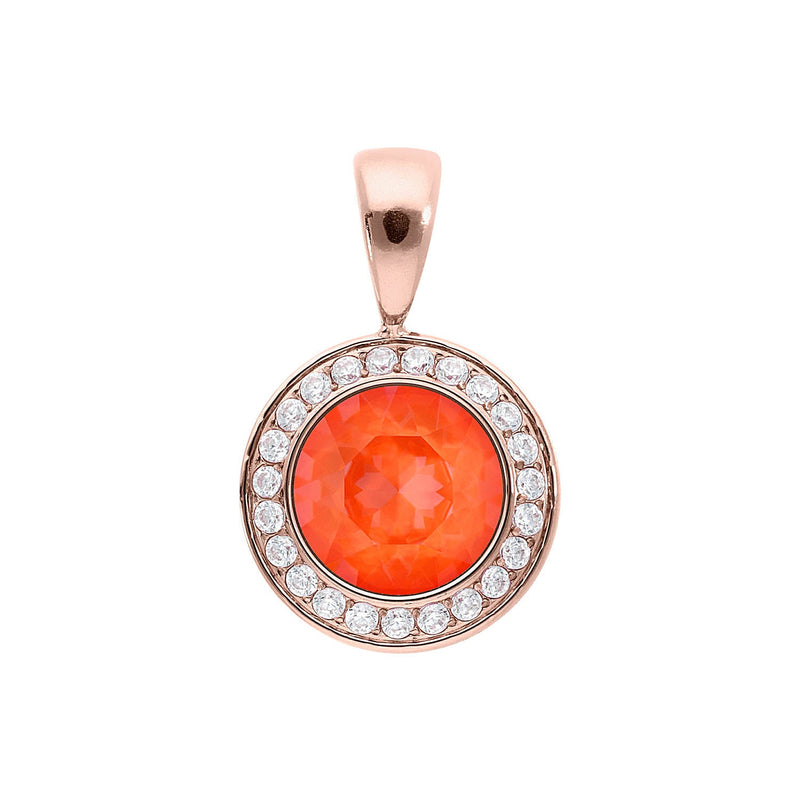 Tondo Deluxe Pendant 0.51" - Rose Gold