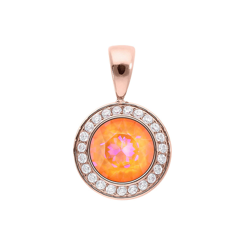 Tondo Deluxe Pendant 0.51" - Rose Gold