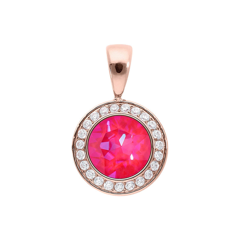 Tondo Deluxe Pendant 0.51" - Rose Gold
