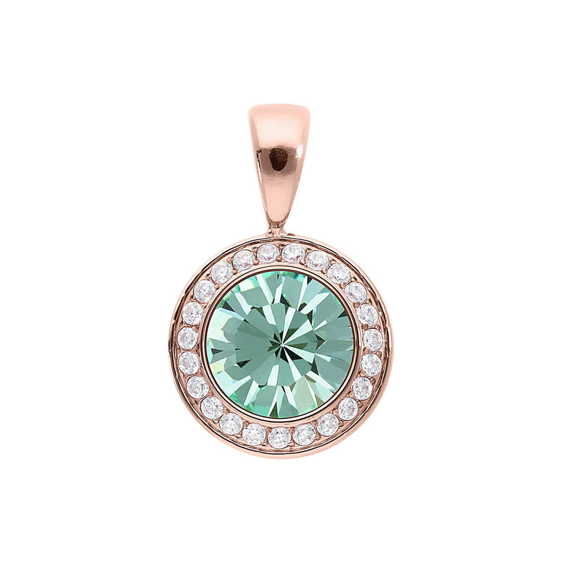 Tondo Deluxe Pendant 0.51" - Rose Gold