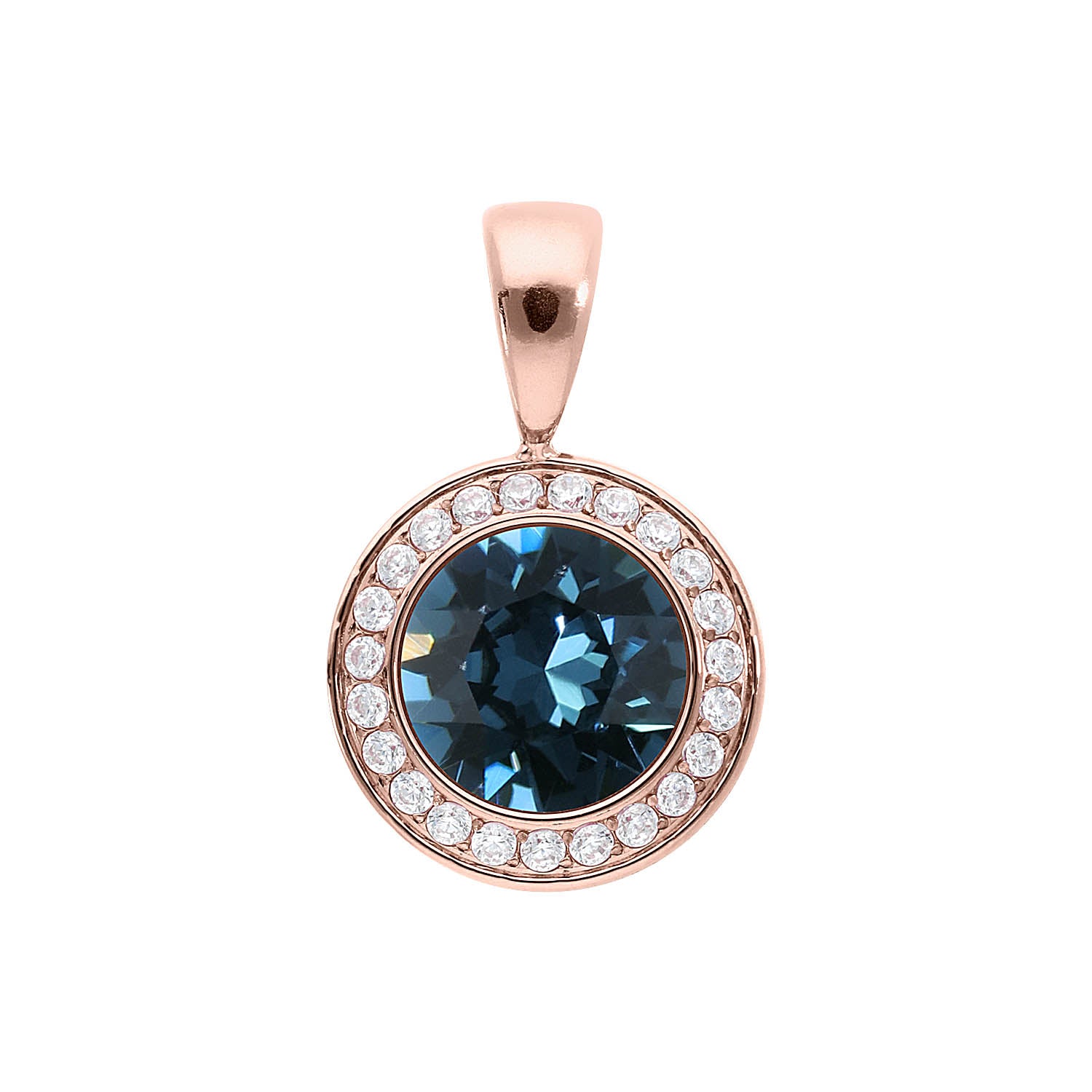 Tondo Deluxe Pendant 0.51" - Rose Gold montana
