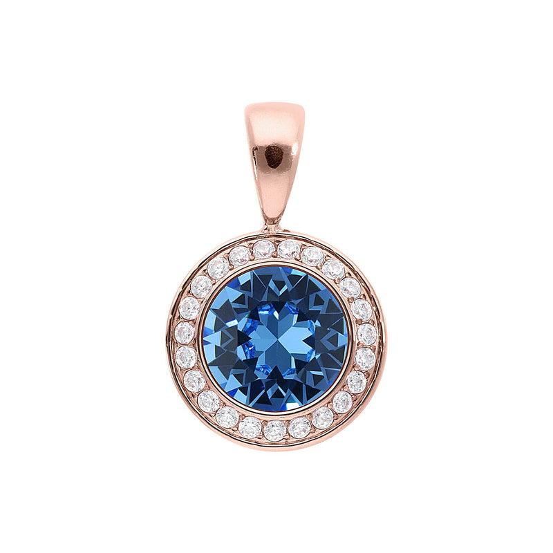Tondo Deluxe Pendant 0.51" - Rose Gold