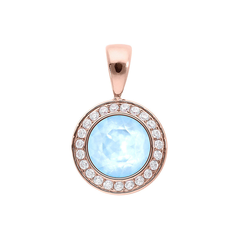 Tondo Deluxe Pendant 0.51" - Rose Gold