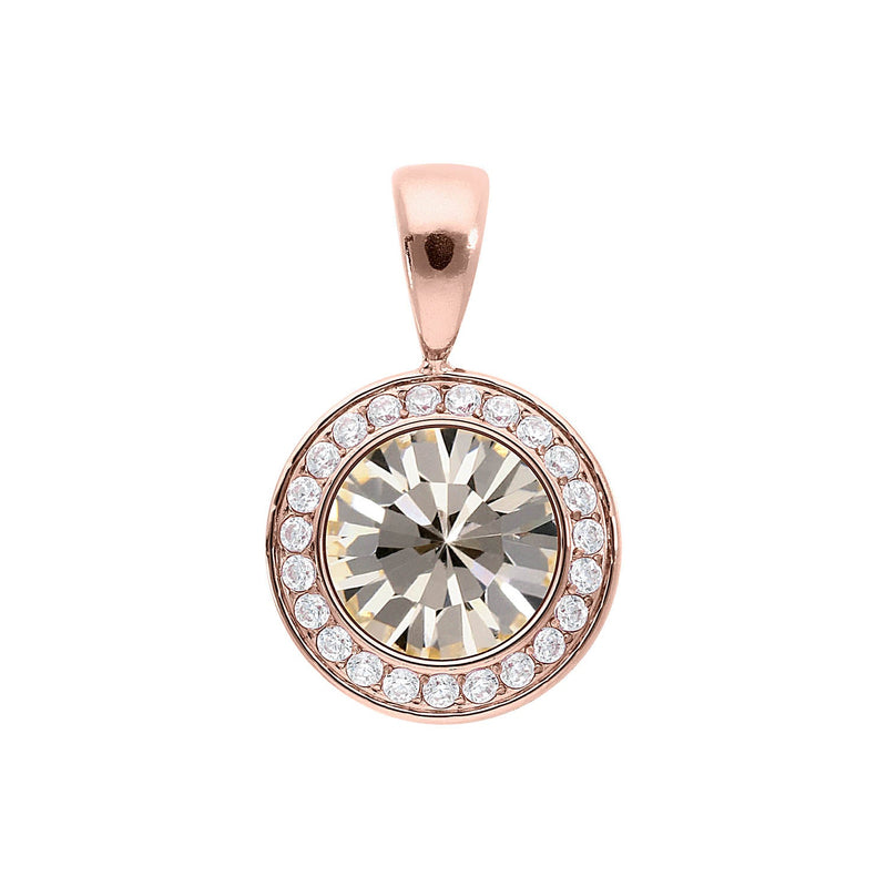 Tondo Deluxe Pendant 0.51" - Rose Gold