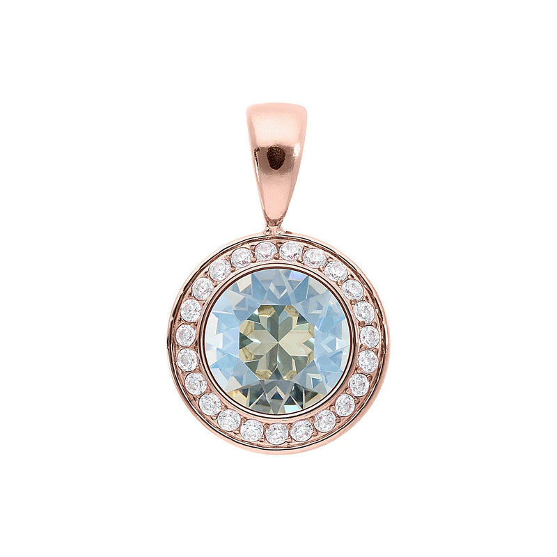 Tondo Deluxe Pendant 0.51" - Rose Gold