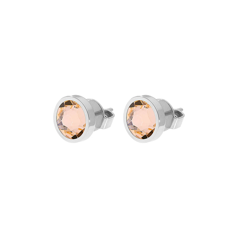 Canino Stud Earring 0.35" - Silver