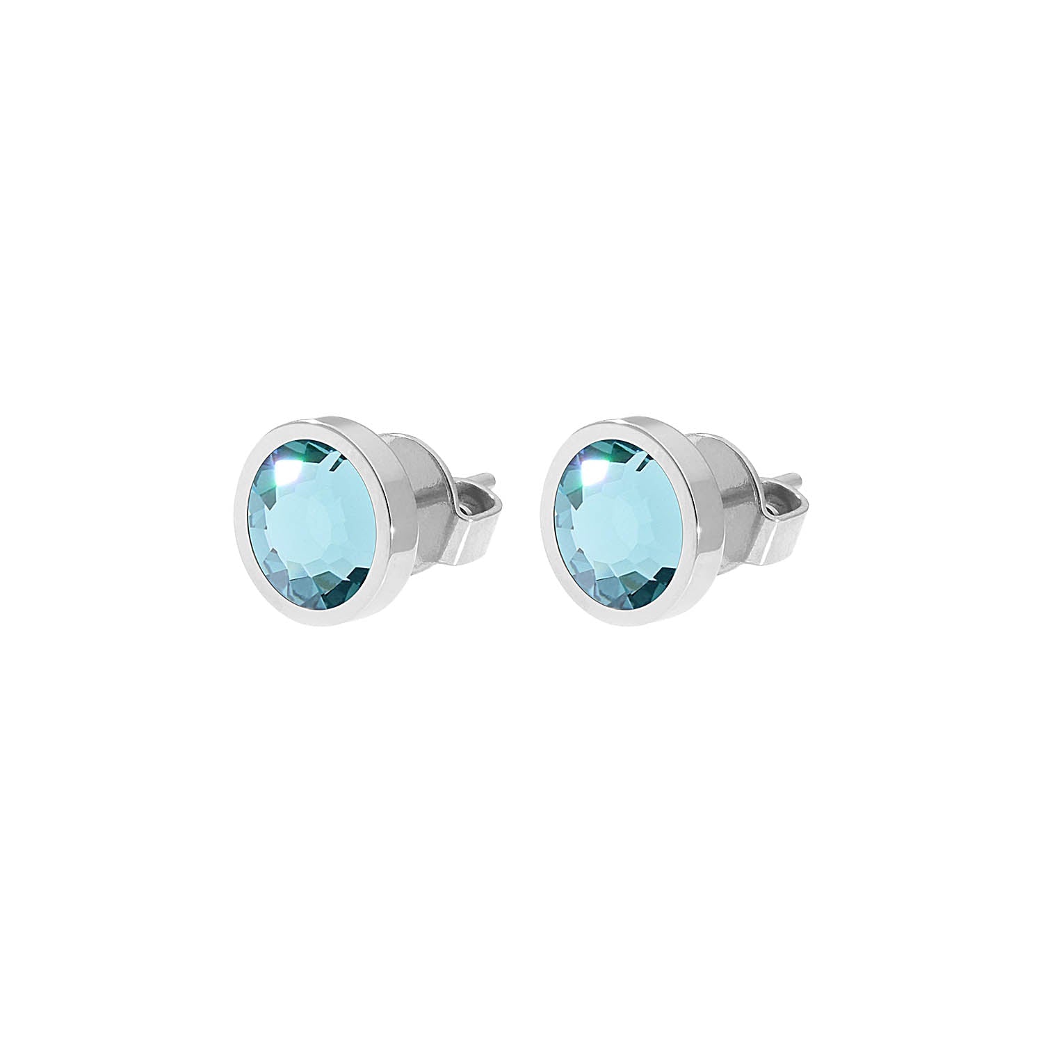 Canino Stud Earring 0.35" - Silver