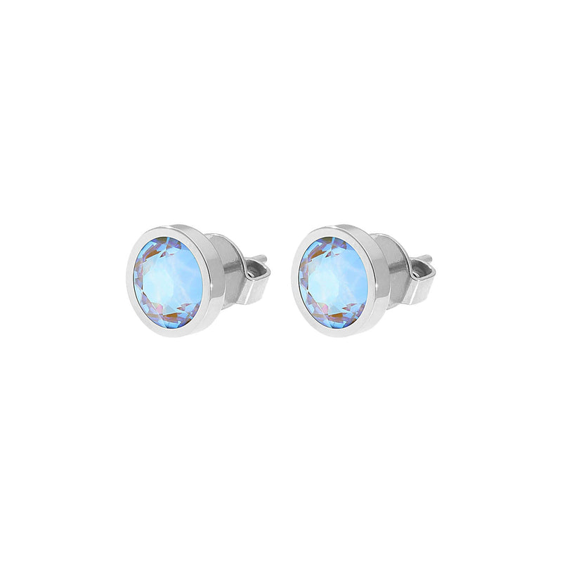 Canino Stud Earring 0.35" - Silver