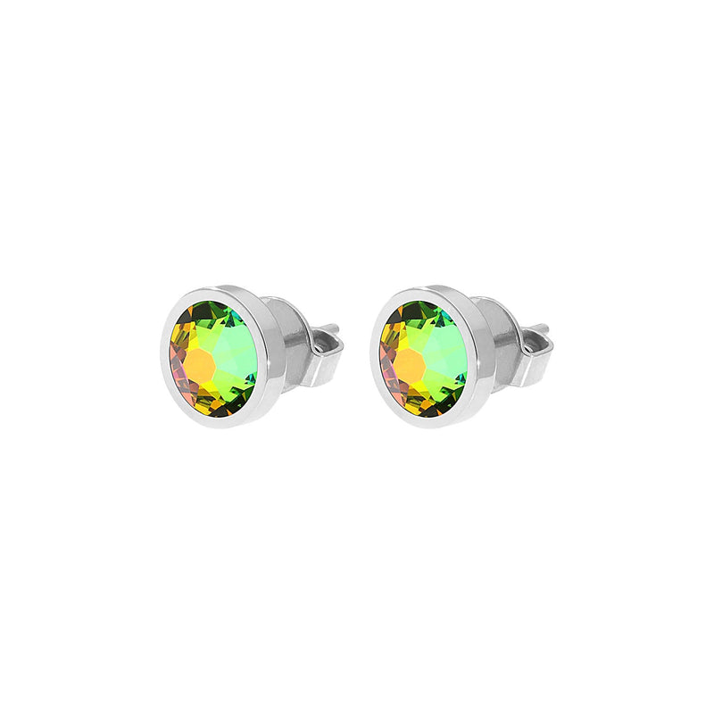 Canino Stud Earring 0.35" - Silver