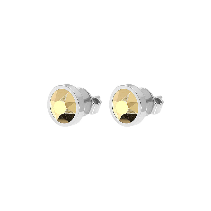 Canino Stud Earring 0.35" - Silver