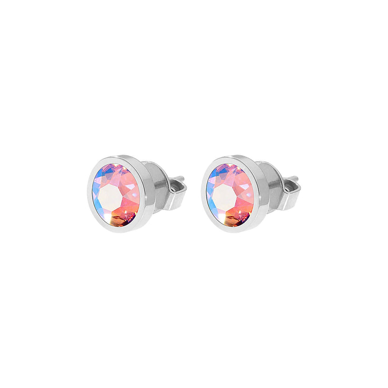 Canino Stud Earring 0.35" - Silver