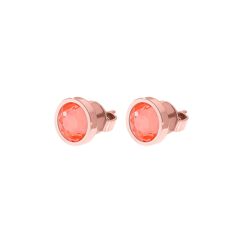 Canino Stud Earring 0.35" - Rose Gold