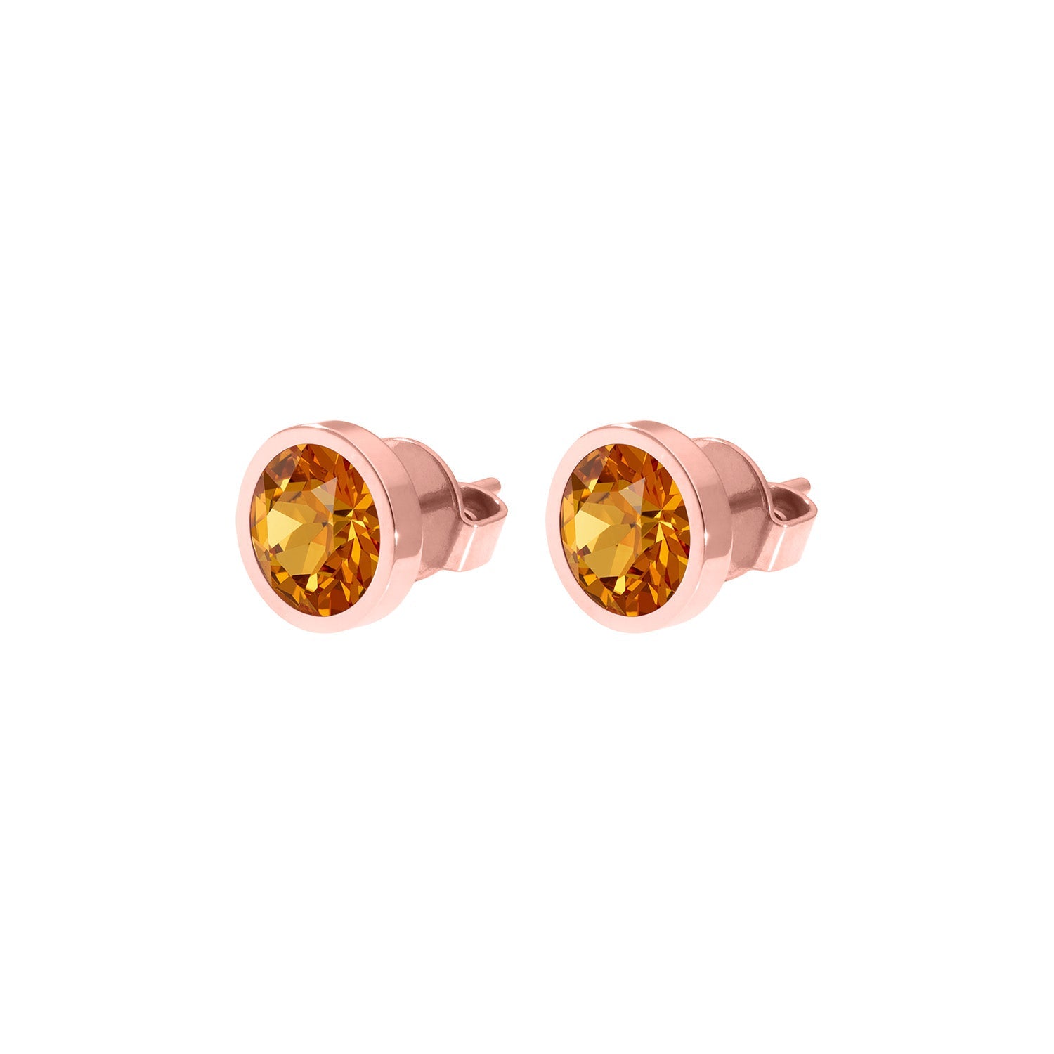 Canino Stud Earring 0.35" - Rose Gold