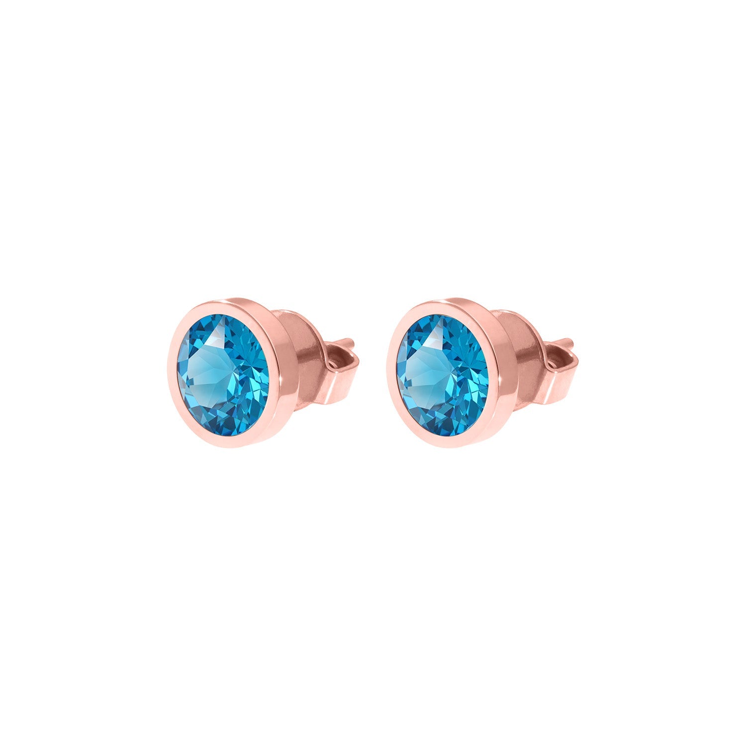 Canino Stud Earring 0.35" - Rose Gold