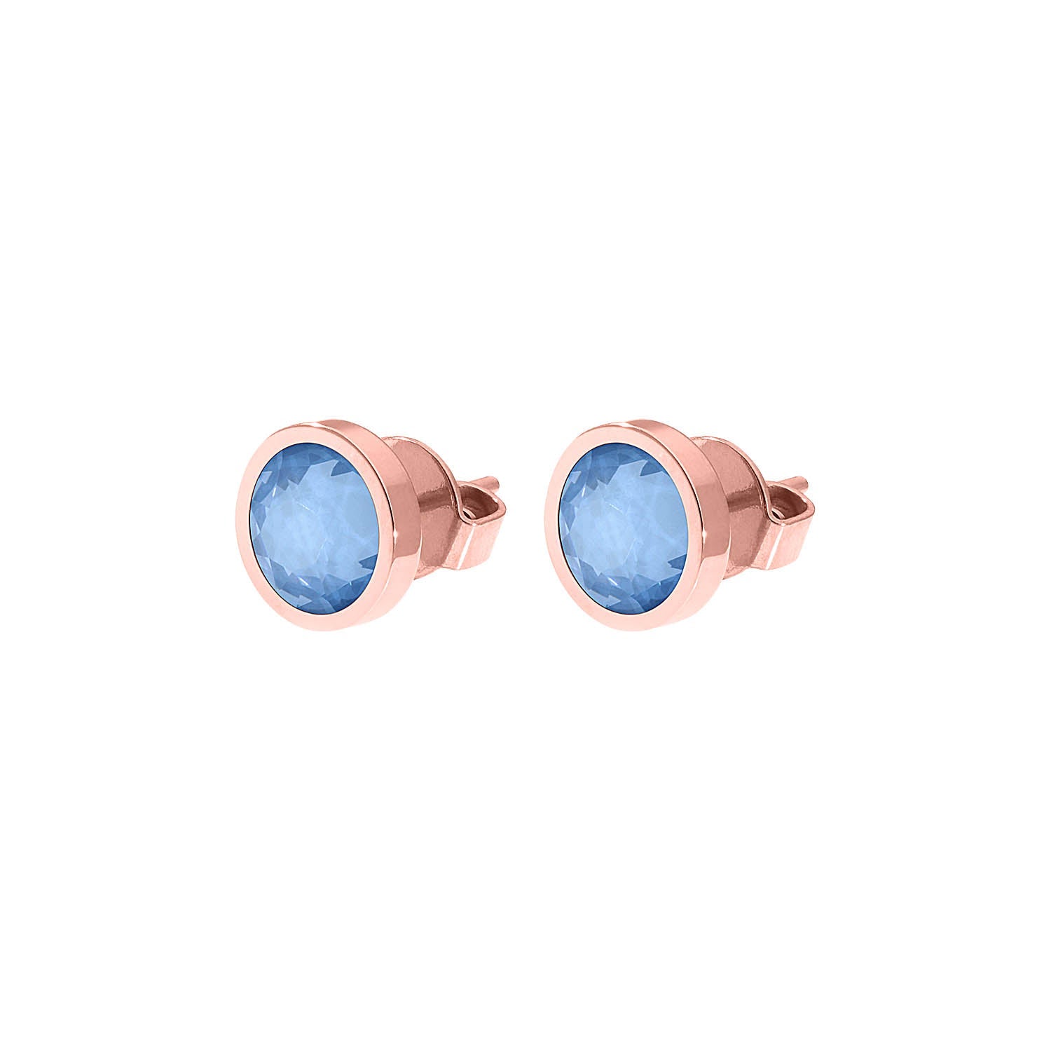 Canino Stud Earring 0.35" - Rose Gold