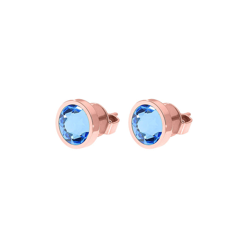 Canino Stud Earring 0.35" - Rose Gold