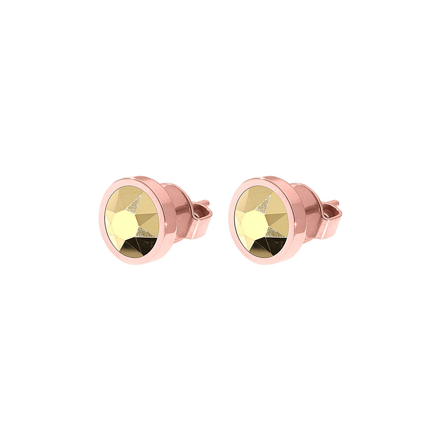 Canino Stud Earring 0.35" - Rose Gold