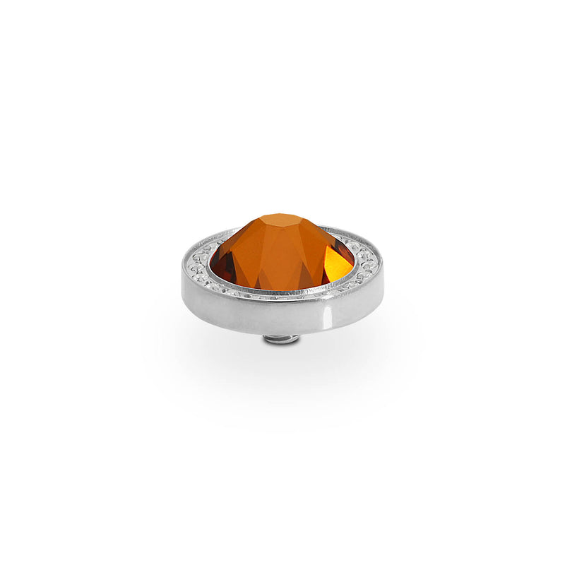 Canino Deluxe Top 0.41" - Silver light amber