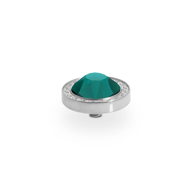 Canino Deluxe Top 0.41" - Silver emerald
