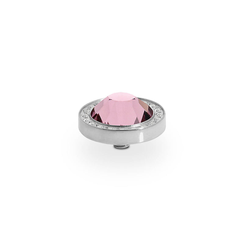 Canino Deluxe Top 0.41" - Silver light amethyst