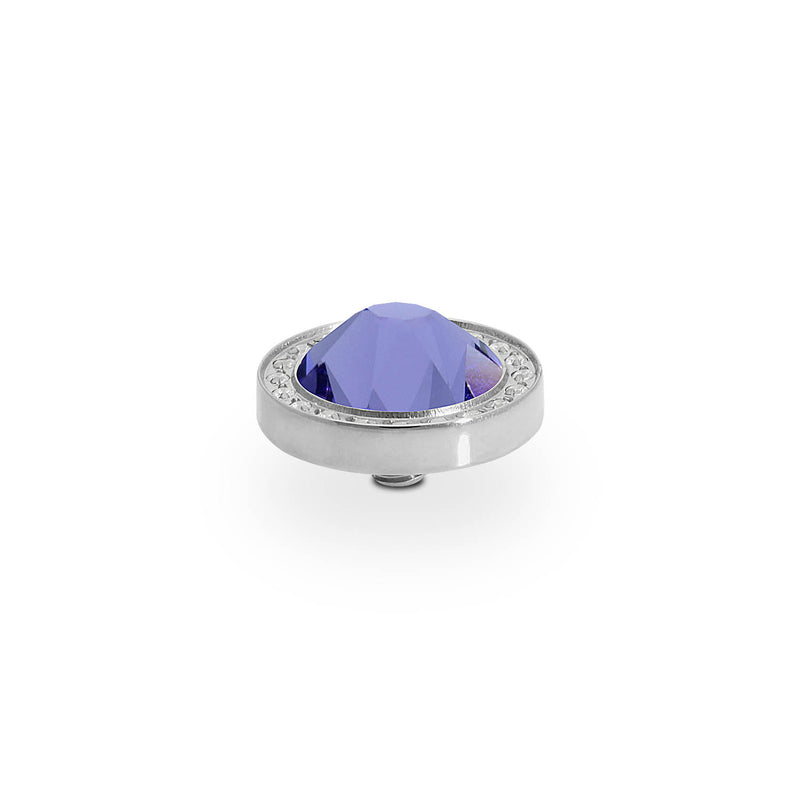 Canino Deluxe Top 0.41" - Silver tanzanite