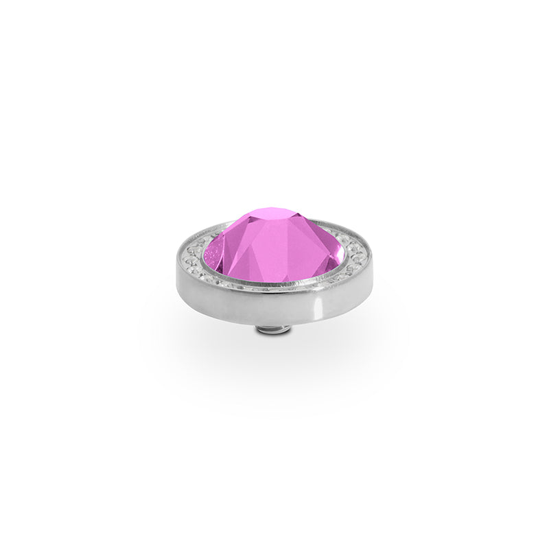 Canino Deluxe Top 0.41" - Silver Crystal Orchid Ignite