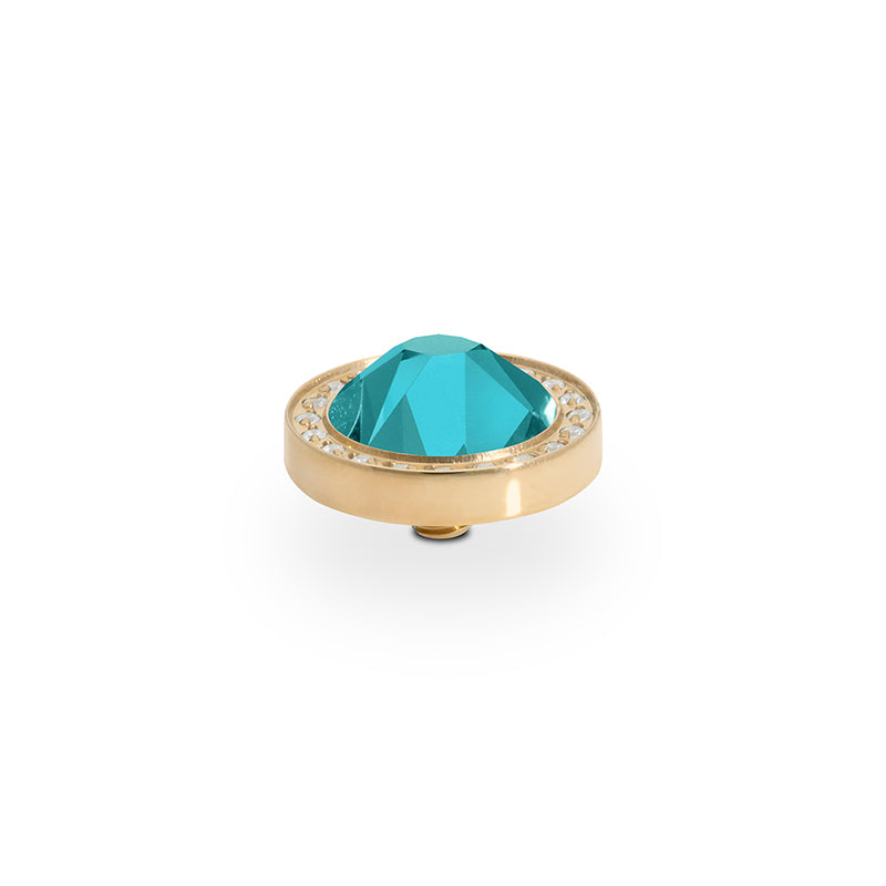 Canino Deluxe Top 0.41" - Gold Crystal Pine Green Ignite