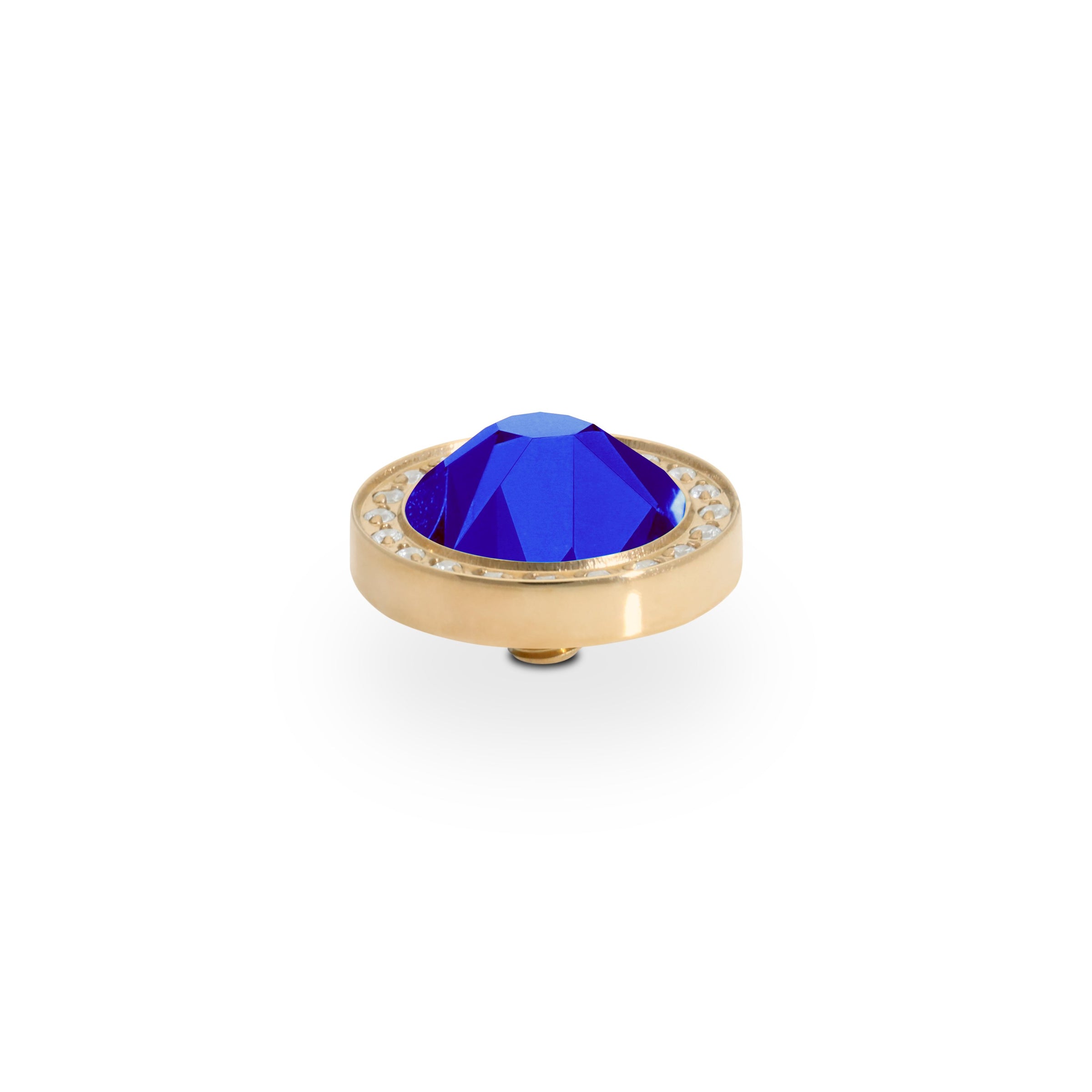 Canino Deluxe Top 0.41" - Gold ReCreated Dark Sapphire