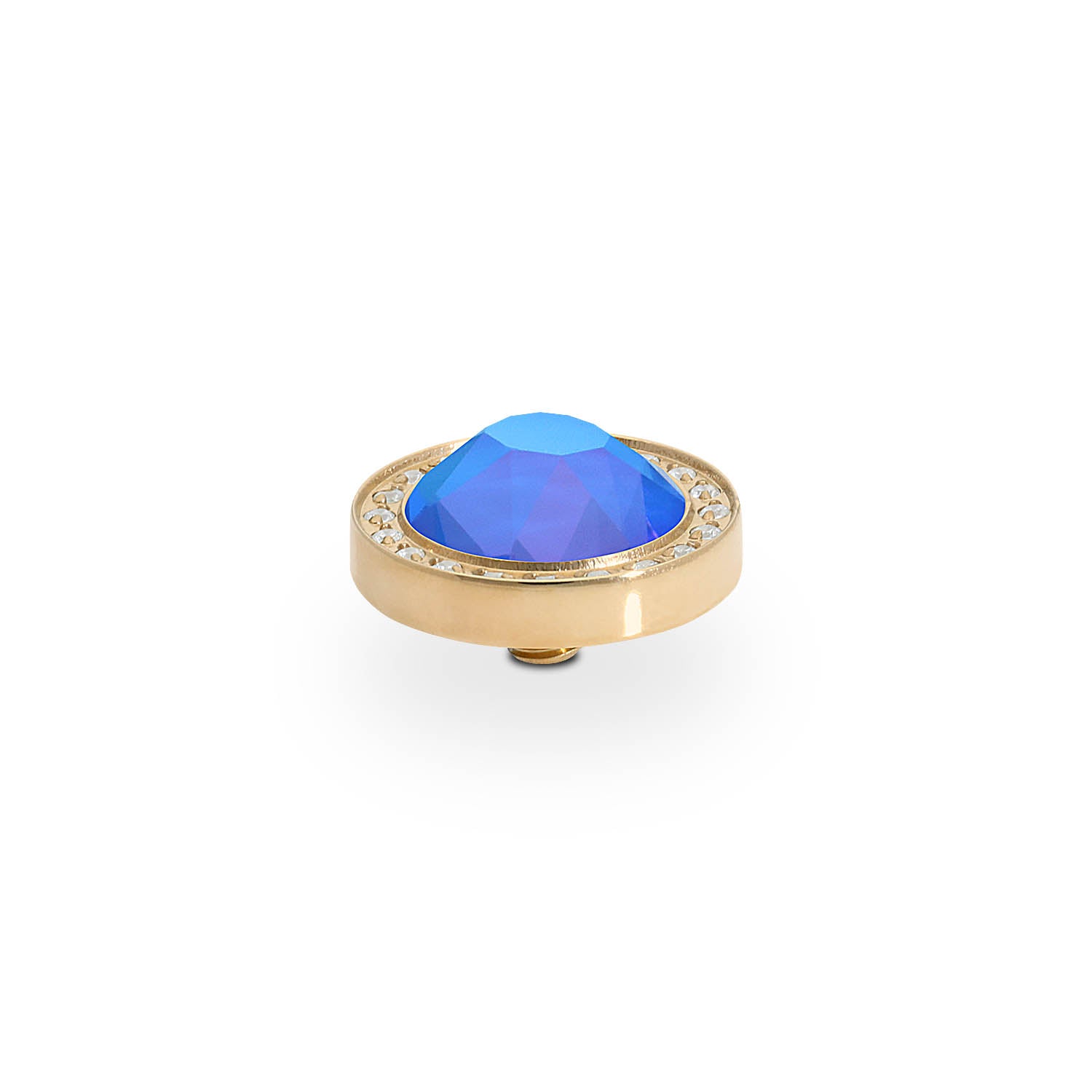 Canino Deluxe Top 0.41" - Gold royal blue delite