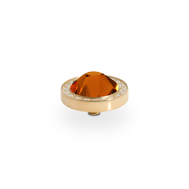 Canino Deluxe Top 0.41" - Gold Smoked Topaz
