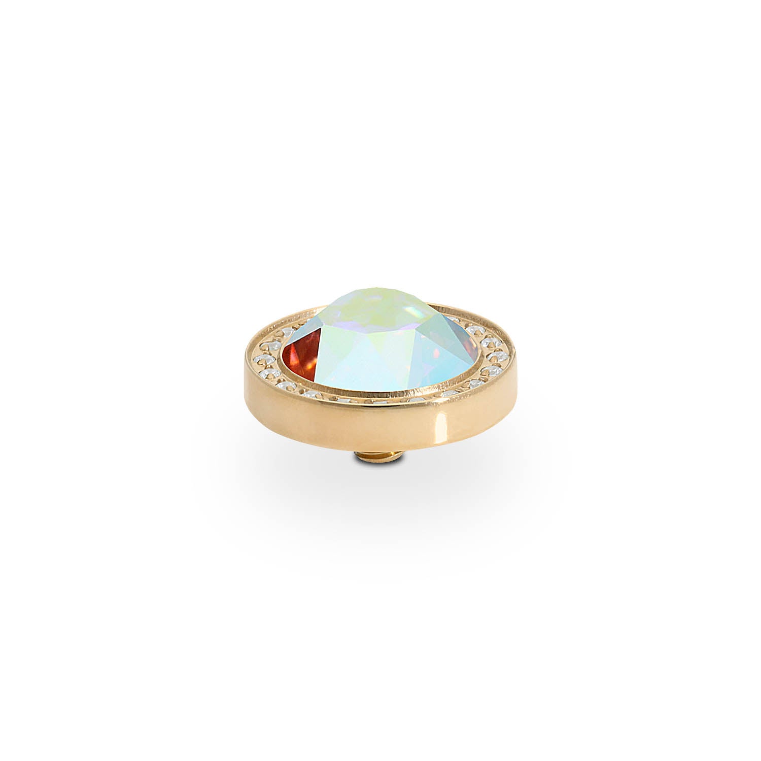 Canino Deluxe Top 0.41" - Gold crystal aurora boreale