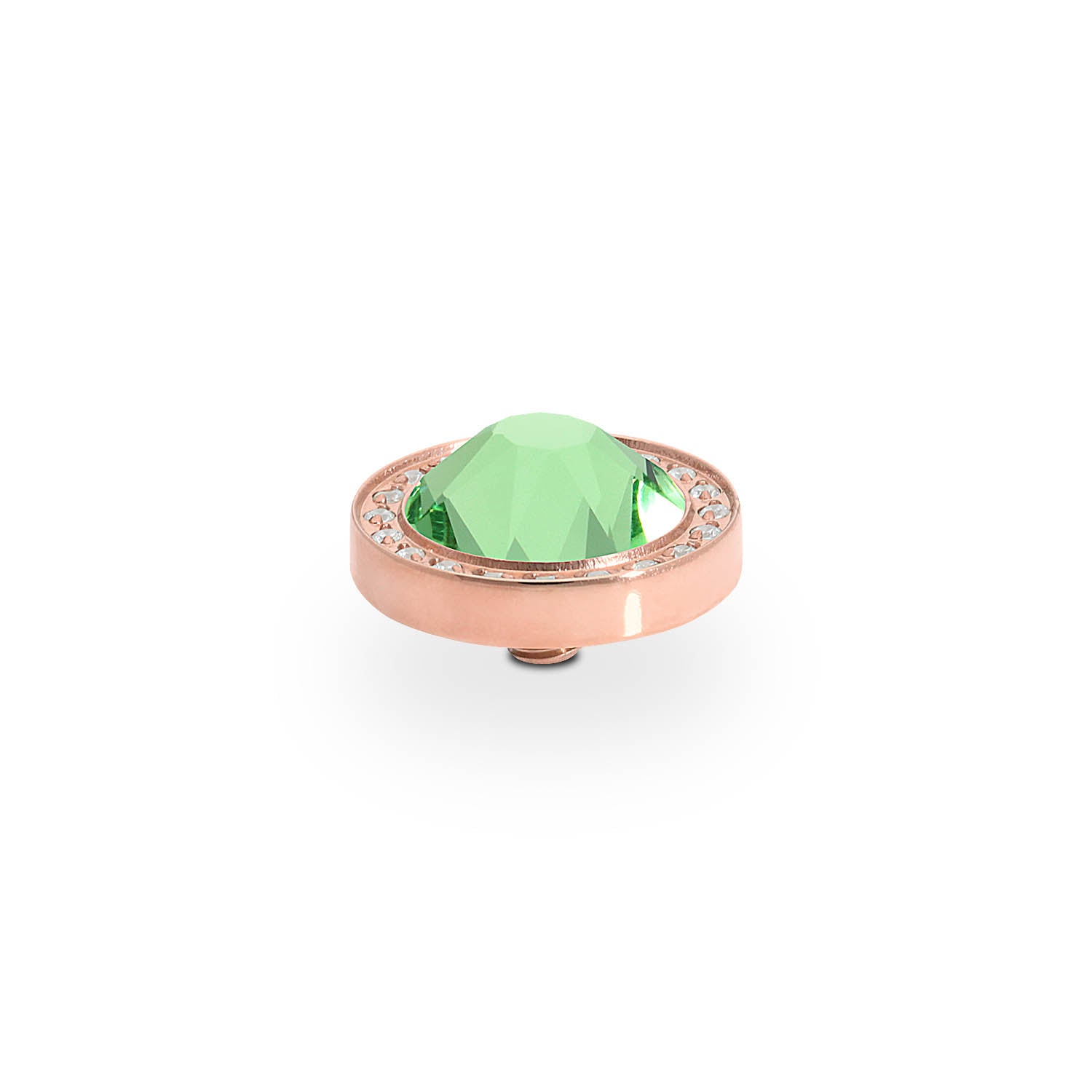 Canino Deluxe Top 0.41" - Rose Gold peridot