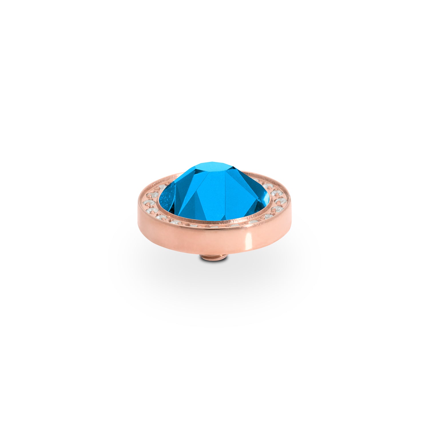 Canino Deluxe Top 0.41" - Rose Gold Denim Blue