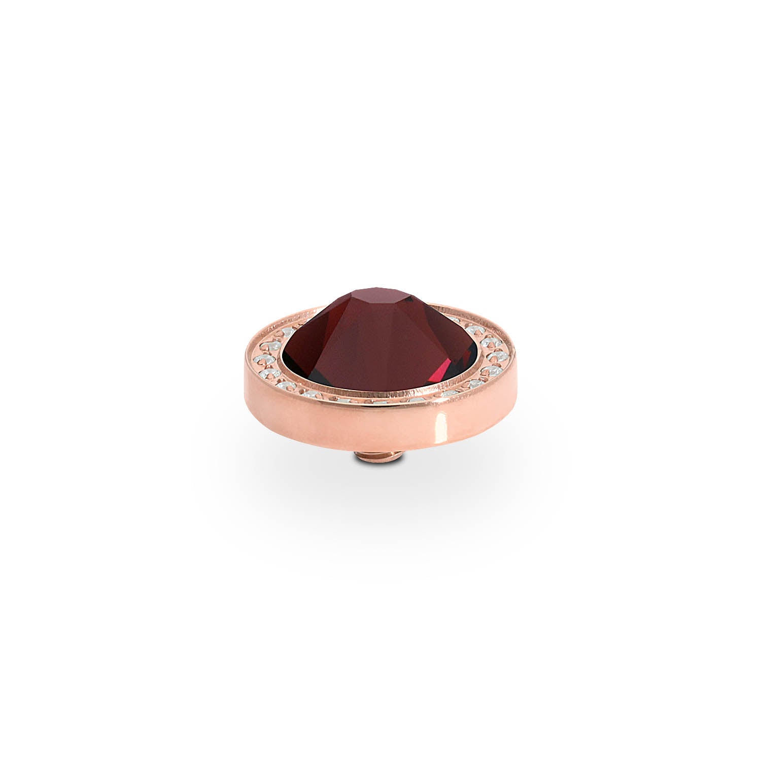 Canino Deluxe Top 0.41" - Rose Gold Burgundy