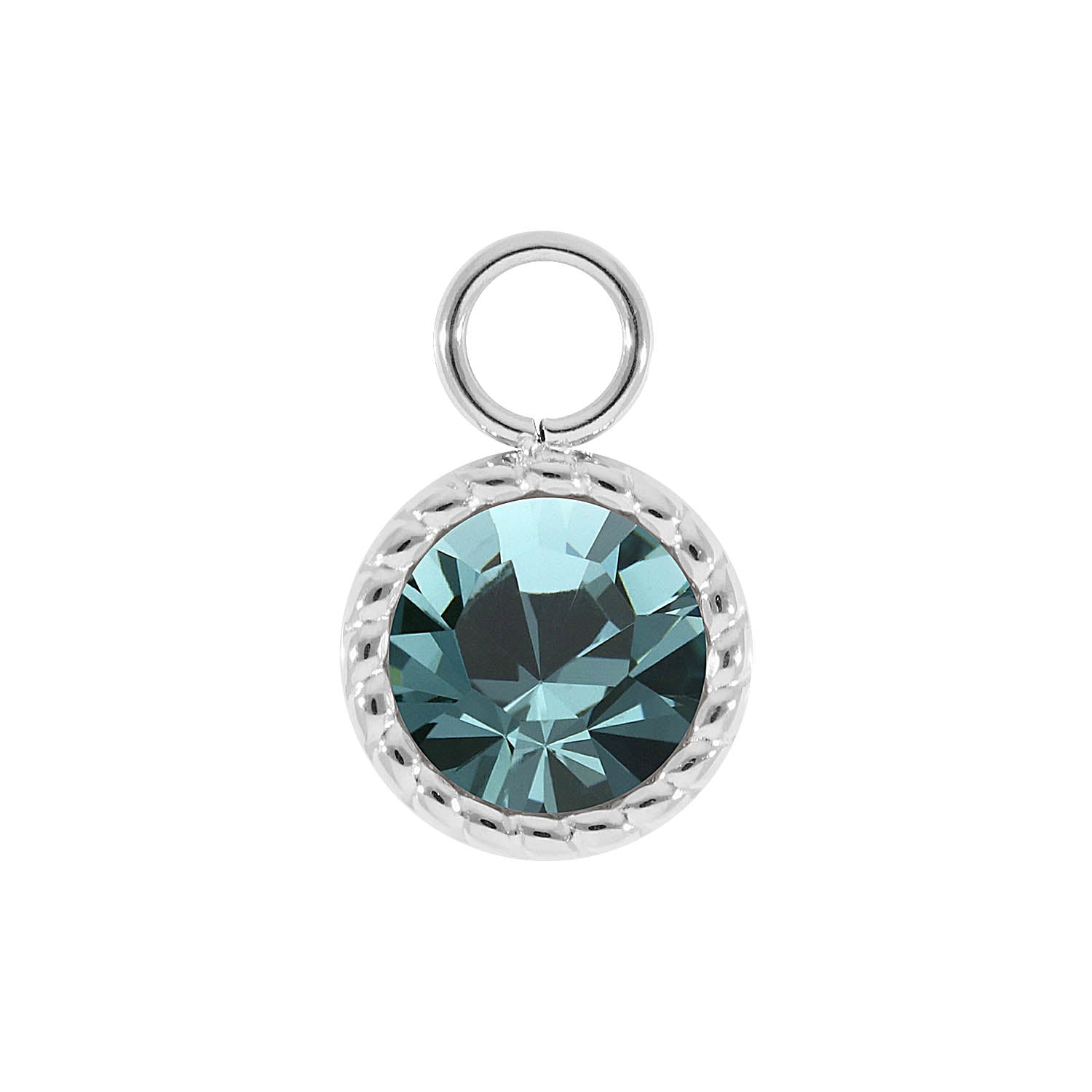 Bocconi Charm 0.43" - Silver