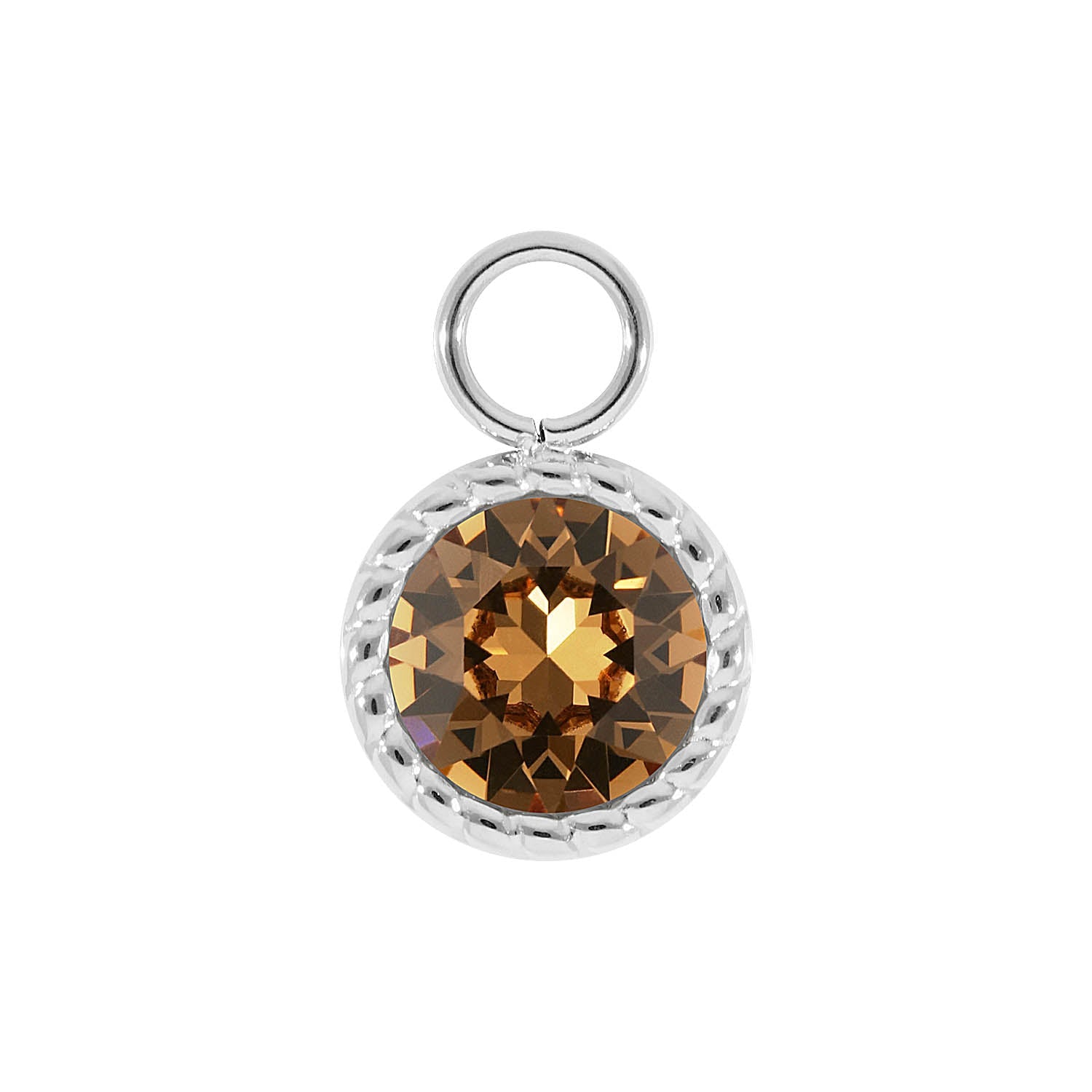 Bocconi Charm 0.43" - Silver