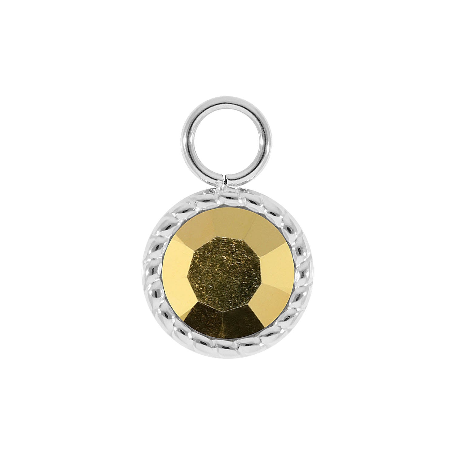 Bocconi Charm 0.43" - Silver