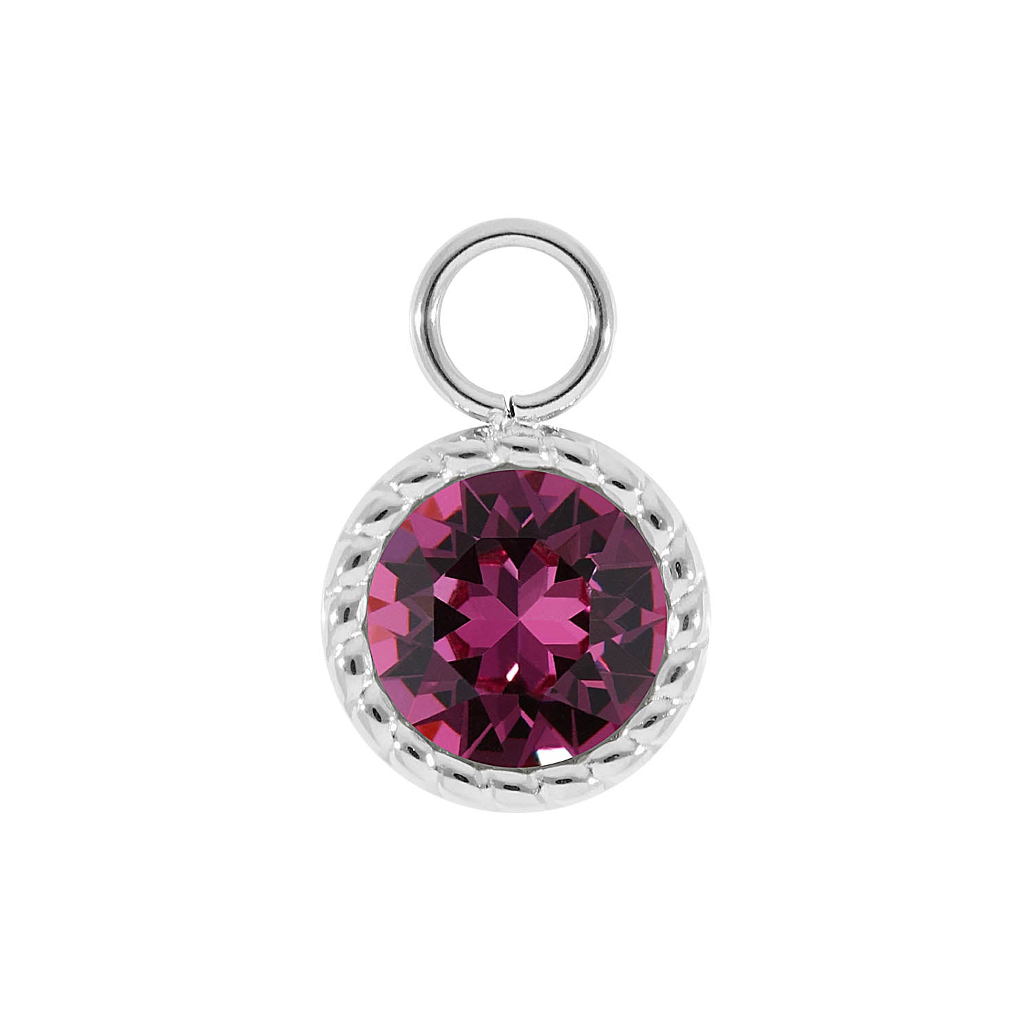 Bocconi Charm 0.43" - Silver