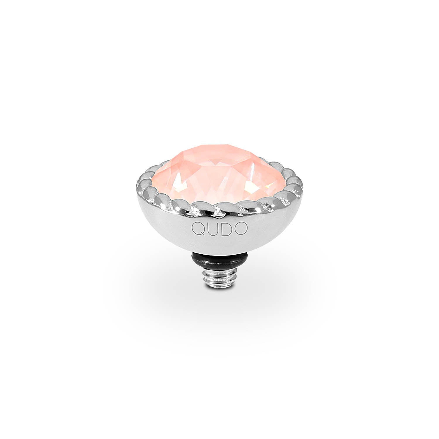 Bocconi Top 0.43" - Silver Crystal Flamingo Ignite