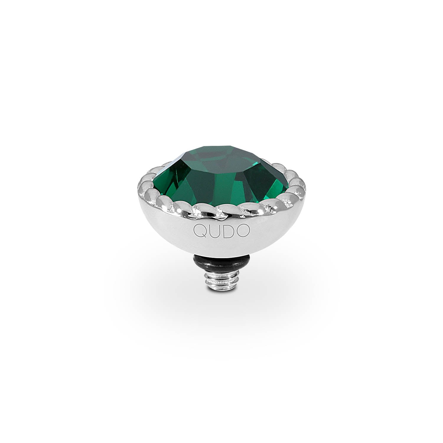 Bocconi Top 0.43" - Silver emerald