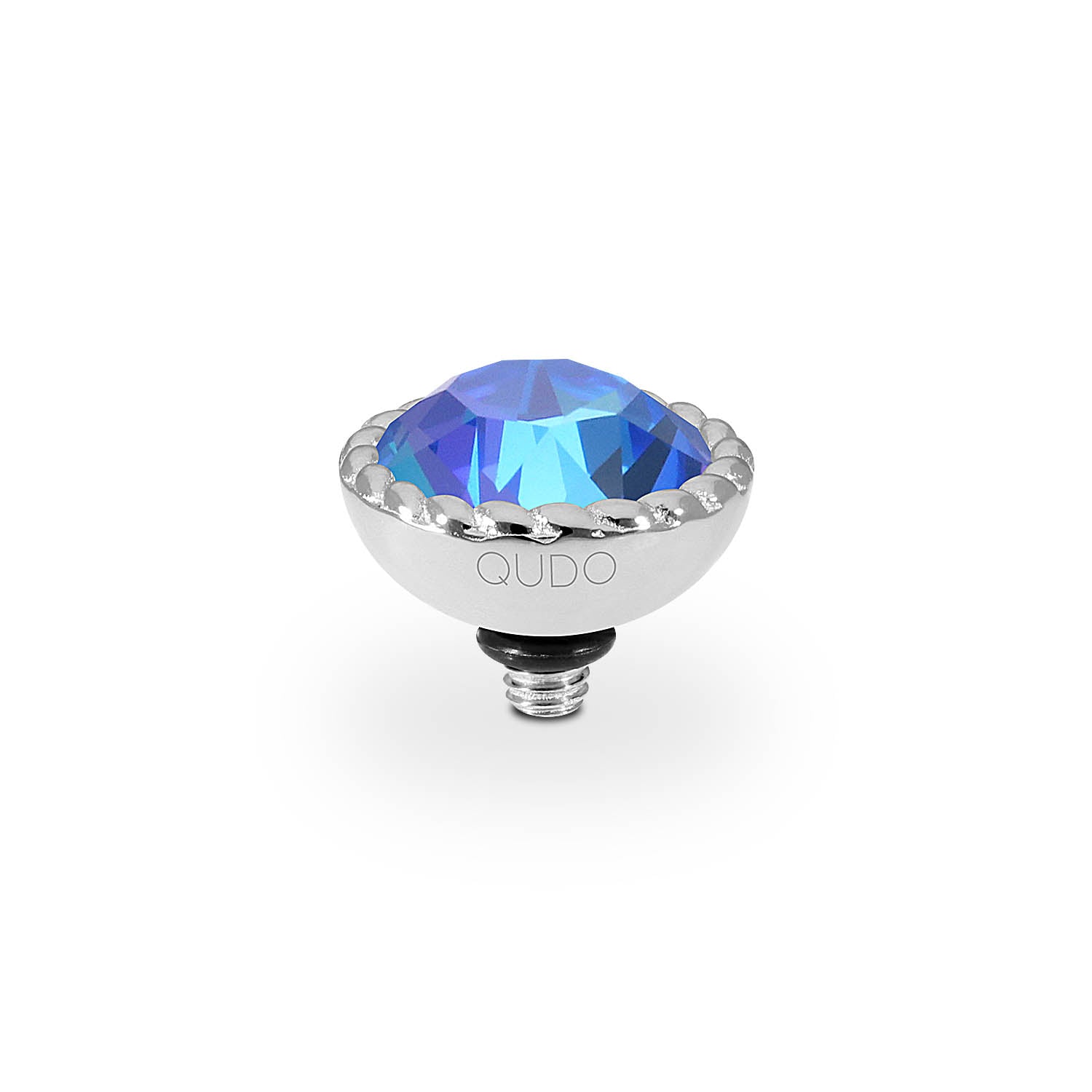 Bocconi Top 0.43" - Silver royal blue delite