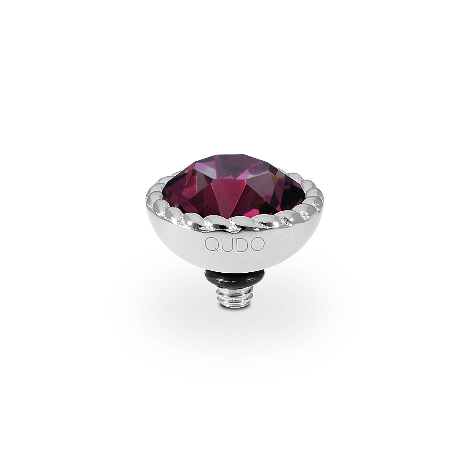 Bocconi Top 0.43" - Silver amethyst