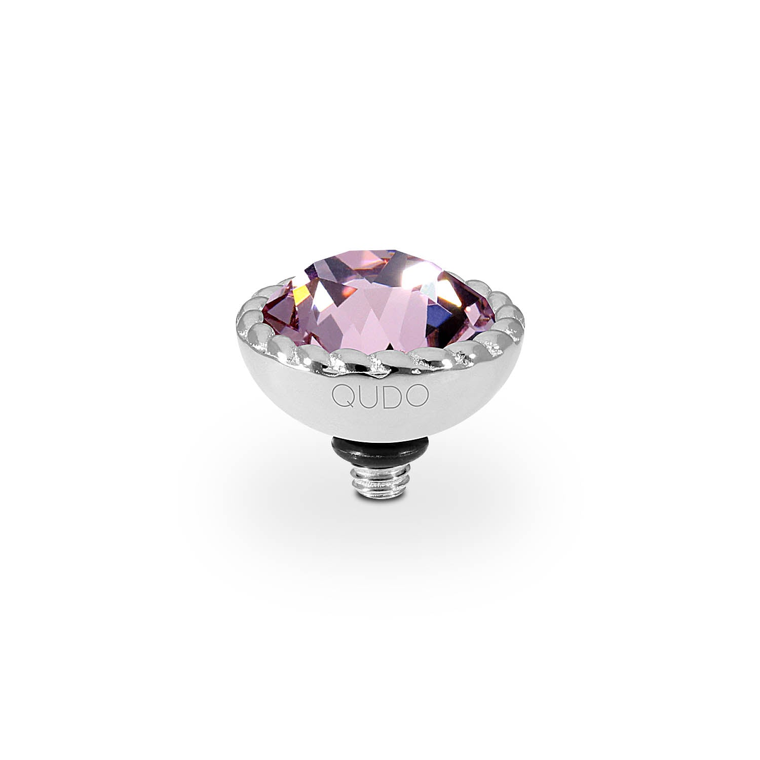 Bocconi Top 0.43" - Silver light amethyst