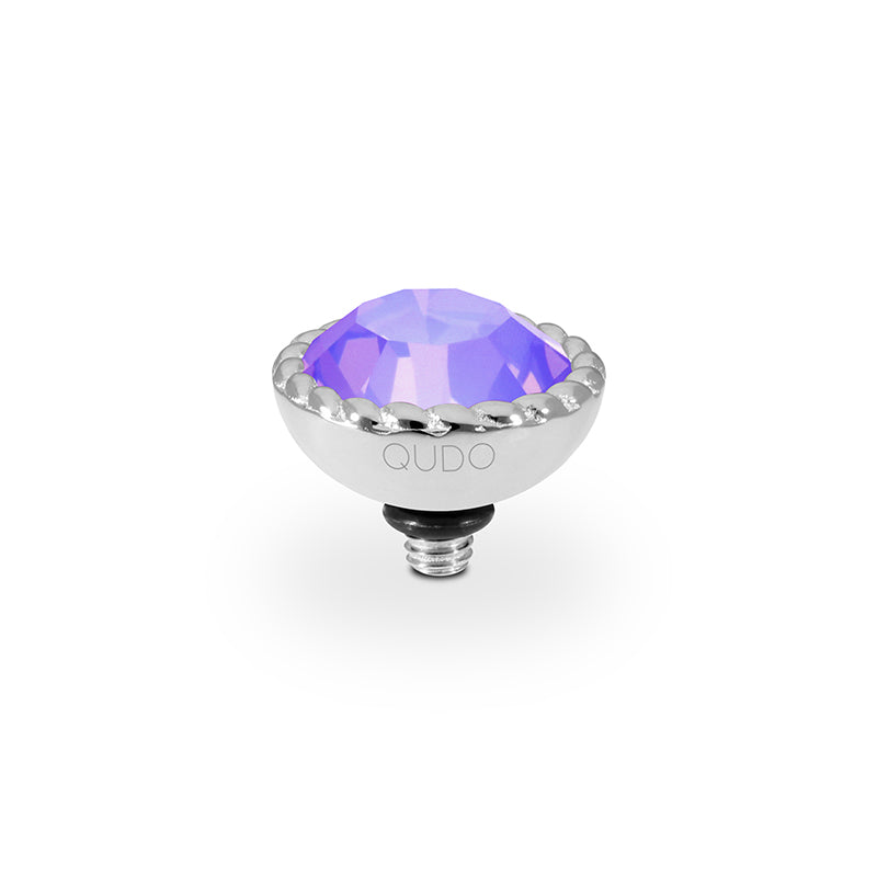 Bocconi Top 0.43" - Silver Crystal Purple Ignite