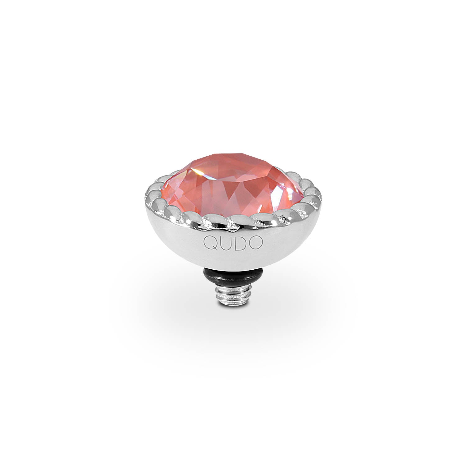 Bocconi Top 0.43" - Silver crystal maroon ignite