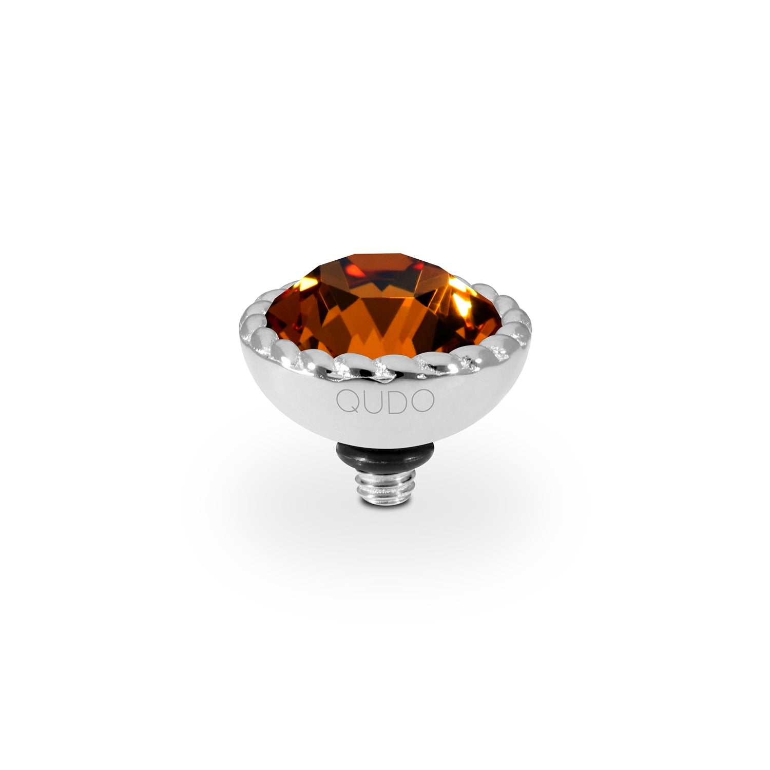 Bocconi Top 0.43" - Silver Smoked Topaz